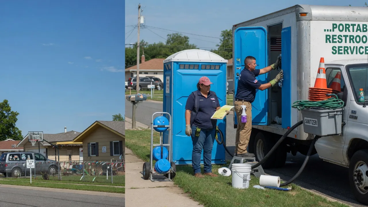 Portable Toilet Rental in Magnetic Springs, OH near me